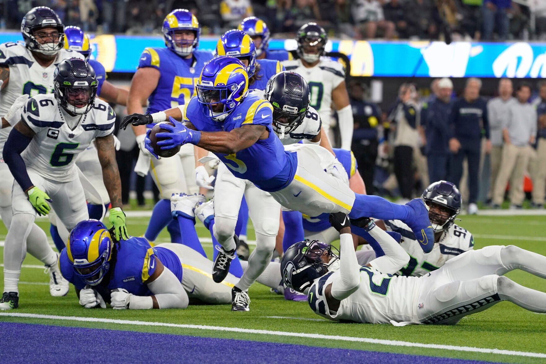 APTOPIX Seahawks Rams Football